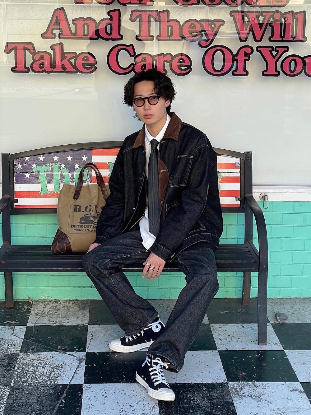 デニムセットアップコーデ | shoeiのSTYLING | HYSTERIC GLAMOUR
