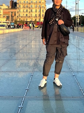 「アイテム（ボディバッグ/ウエストポーチ）」を使った、6000さん（メンズ・172cm）の春コーディネート