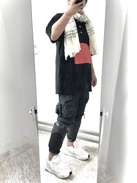 「HERMES（エルメス）のアイテム」を使った、6000さん（メンズ・172cm）の夏コーディネート