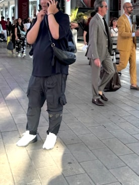 「DRIES VAN NOTEN（ドリスヴァンノッテン）のアイテム」を使った、6000さん（メンズ・172cm）の夏コーディネート