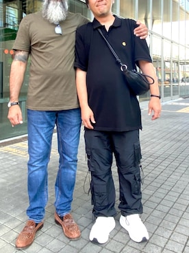 「Carhartt(カーハート)のアイテム」を使った、6000さん(メンズ・172cm)の秋コーディネート