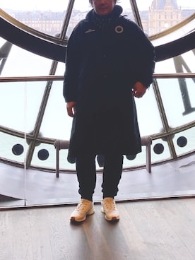 「UNDERCOVER（アンダーカバー）のアイテム」を使った、6000さん（メンズ・172cm）の冬コーディネート