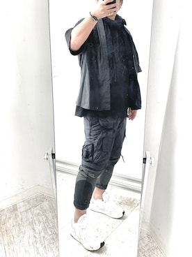 「UNDERCOVER（アンダーカバー）のアイテム」を使った、6000さん（メンズ・172cm）の夏コーディネート