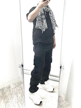 COMME des GARCONSのストール/ショールを使った人気ファッション