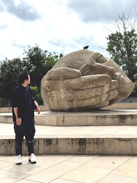 「NIKE（ナイキ）のアイテム（パンツ）」を使った、6000さん（メンズ・172cm）の春コーディネート