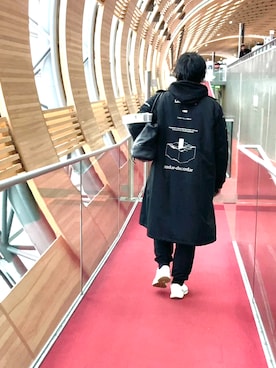 「UNDERCOVER（アンダーカバー）のアイテム」を使った、6000さん（メンズ・172cm）の春コーディネート