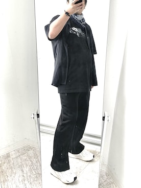 「courreges（クレージュ）のアイテム」を使った、6000さん（メンズ・172cm）の夏コーディネート