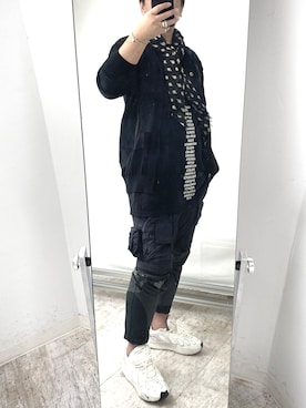 「HERMES（エルメス）のアイテム」を使った、6000さん（メンズ・172cm）の秋コーディネート