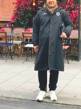 「UNDERCOVER（アンダーカバー）のアイテム」を使った、6000さん（メンズ・172cm）の冬コーディネート