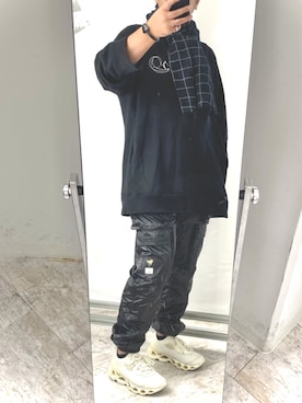 「MIZUNO（ミズノ　）のアイテム」を使った、6000さん（メンズ・172cm）の冬コーディネート