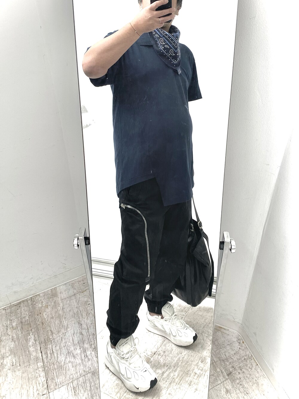 COMME des GARCONS HOMME DEUXのポロシャツを使った人気ファッション