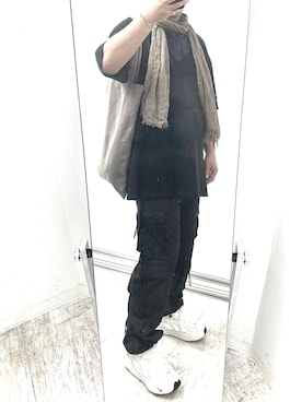 「RAF SIMONS（ラフシモンズ）のアイテム」を使った、6000さん（メンズ・172cm）の夏コーディネート