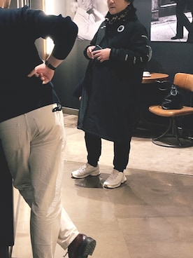 「アイテム（ステンカラーコート）」を使った、6000さん（メンズ・172cm）の秋コーディネート