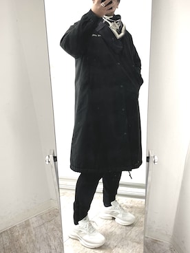 「UNDERCOVER（アンダーカバー）のアイテム」を使った、6000さん（メンズ・172cm）の春コーディネート