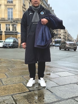 「UNDERCOVER（アンダーカバー）のアイテム」を使った、6000さん（メンズ・172cm）の冬コーディネート