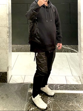 「JULIUS（ユリウス）のアイテム（パンツ）」を使った、6000さん（メンズ・172cm）の春コーディネート