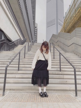MICHIRUUUさん（レディース・158cm）の冬コーディネート