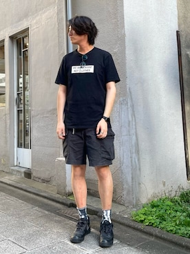 「UNDERCOVER（アンダーカバー）のアイテム」を使った、アキさん（骨格ストレート・メンズ・183cm）の春コーディネート