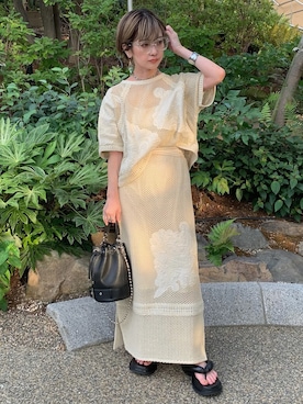 yukari_riraさん（レディース・155cm）の夏コーディネート