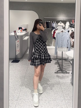 「アイテム（スニーカー）」を使った、ゆうかさん（レディース・155cm・20代）の秋コーディネート