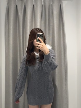 ゆうかさん（レディース・155cm）の秋コーディネート