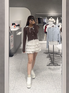 「アイテム（パンツ）」を使った、ゆうかさん（レディース・155cm・20代）の秋コーディネート