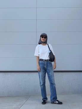潮田あかりさん（レディース・166cm）の夏コーディネート