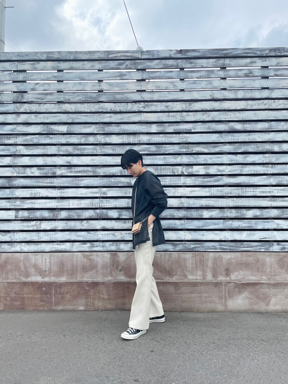 ENOF（イナフ）の「SHEER SHIRT（シャツ/ブラウス）」 - WEAR