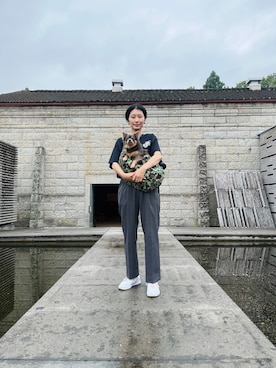 潮田あかりさん（レディース・166cm）の夏コーディネート