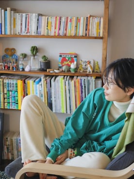 潮田あかりさん（レディース・166cm）の冬コーディネート