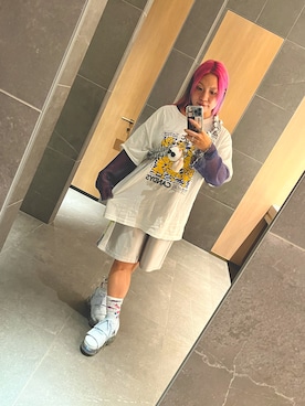 「RNA（アールエヌエー）のアイテム」を使った、ランコさん（レディース・158cm）の秋コーディネート