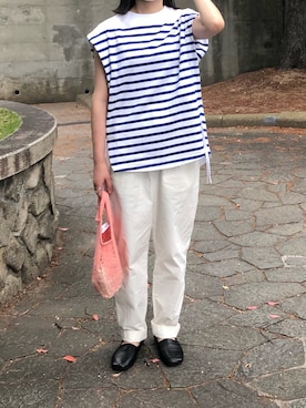 「Filt（フィルト）のアイテム」を使った、Kotonoさん（レディース・157cm）の夏コーディネート