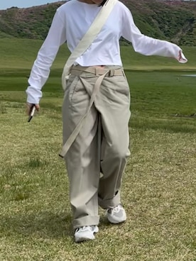 「AURALEE」｜Kotonoさん（レディース・157cm）の春コーディネート