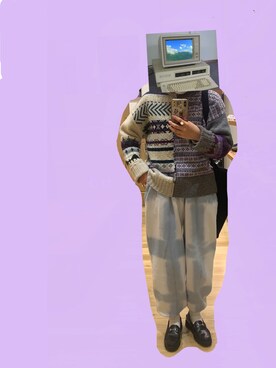 「maturely」｜揚げ餅さんさん（レディース・153cm）の冬コーディネート