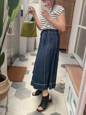 ふみかさん(レディース・163cm)の夏コーディネート