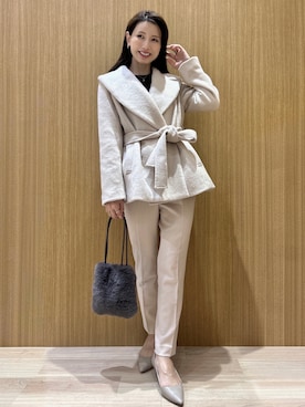 「index（インデックス）のアイテム」を使った、maiさん（レディース・160cm）の秋コーディネート