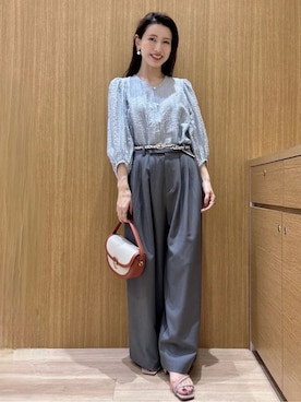 「SOUP（スープ）のアイテム」を使った、maiさん（レディース・160cm）の春コーディネート