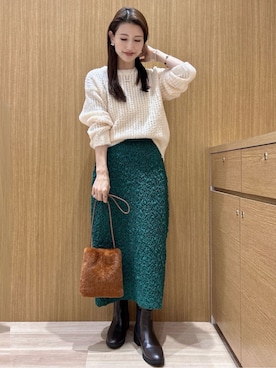 maiさん(レディース・160cm)の冬コーディネート