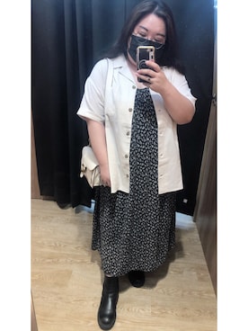 「COACH」｜「アイテム（ワンピース/ドレス）」を使った、Janiceさん（レディース・155cm）の夏コーディネート