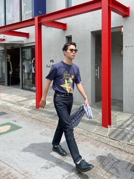 Reiyaさん(メンズ・180cm)の春コーディネート