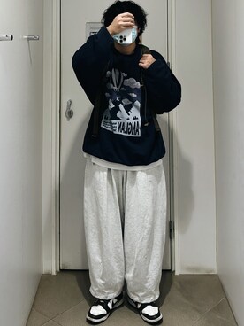 「ANGLAN（アングラン）のアイテム」を使った、kyleさん（メンズ・173cm）の春コーディネート