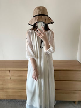 a__yaさん（レディース・158cm）の夏コーディネート