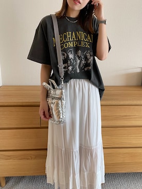 a__yaさん（レディース・158cm）の夏コーディネート