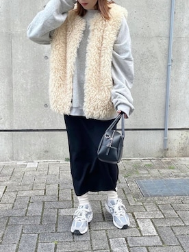 a__yaさん（レディース・158cm）の冬コーディネート