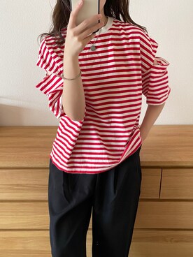 「モーメントプラス」｜a__yaさん（レディース・158cm）の夏コーディネート