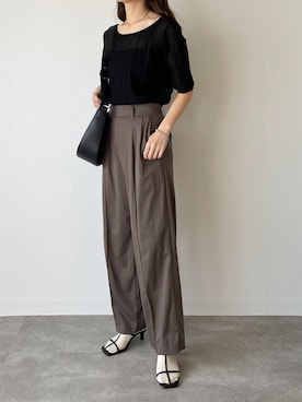 a__yaさん（レディース・158cm）の夏コーディネート