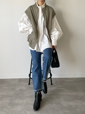 「Shoe Fantasy（シューファンタジー）のアイテム」を使った、a__yaさん（レディース・158cm）の秋コーディネート