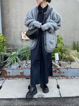 a__yaさん（レディース・158cm）の冬コーディネート