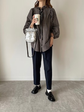 a__yaさん（レディース・158cm）の夏コーディネート