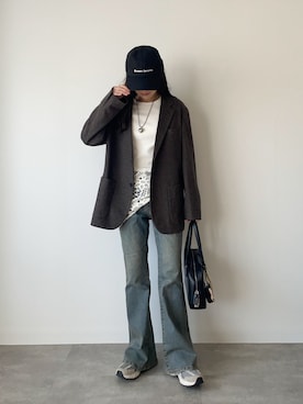 a__yaさん（レディース・158cm）の春コーディネート